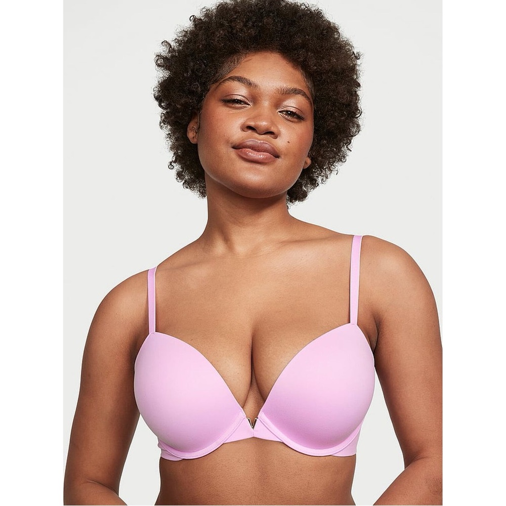 Love Cloud Victoria’s Secret push-up plunge bra Violet sugar size 32B Brand New
